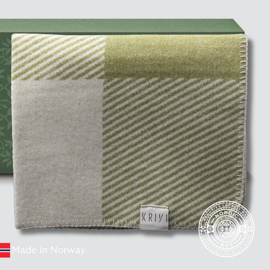 Green Wool Sitting Pad